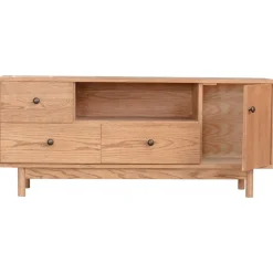 Maison TV-taso 140 cm, tammea