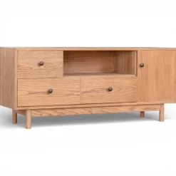 Maison TV-taso 140 cm, tammea