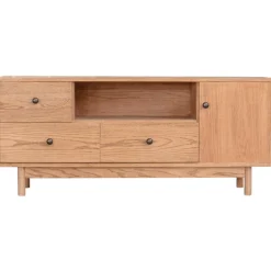 Maison TV-taso 140 cm, tammea