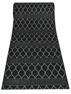 Marokko käytävämatto 80 cm musta