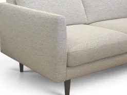 Neiser Lario avokulmasohva, vaalea beige