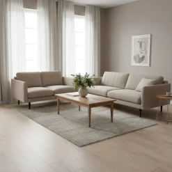 Neiser Lario 3+2 sohvakalusto, beige