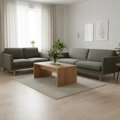 Neiser Lario 3+2 sohvakalusto, vihreä
