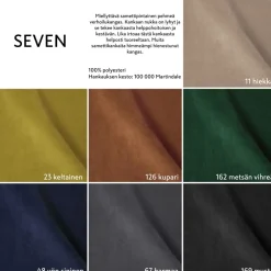 Neiser Toscana avokulmasohva, eri värejä