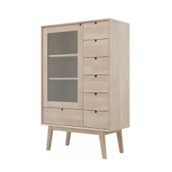 Notte vitriini 79cm, lakattu