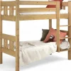 Nukkumatti pieni kerrossänky 70x155, ruskea