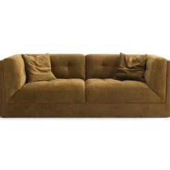 Orlando 3-ist sohva 222 cm, keltainen
