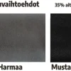 Panamera sohva 2-istuttava, eri värejä