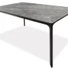 Parma pöytä 90x160cm antrasiitti, ulkokäyttöön
