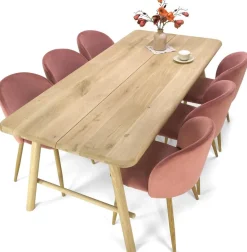 Pilvi ruokapöytä 90x195 tammi