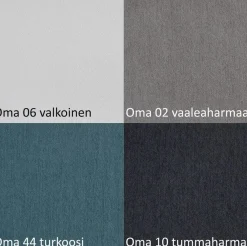 PK Dazi Kick reclinertuoli, kangasverhoiltu