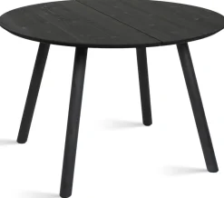 Pouta pyöreä ruokapöytä musta 115cm