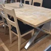 Provence Vintage ruokapöytä 198 cm, teräsjalat