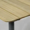 Reims ruokapöytä ulos 180x90 cm puukannella