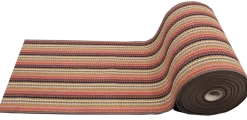 Retro käytävämatto 80 cm ruskea