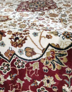 Ritz plyysimatto Medaljonki punainen, 200x285cm