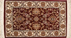 Ritz plyyssikynnysmatto punainen, 67x120cm