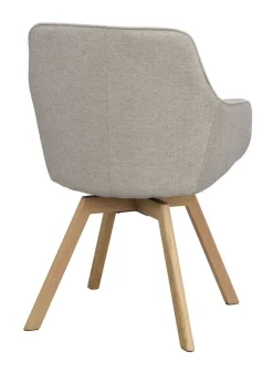 Rowico Alison nojatuoli, beige/tammi