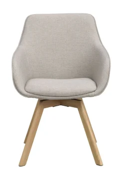 Rowico Alison nojatuoli, beige/tammi