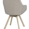 Rowico Alison nojatuoli, beige/valkopesty tammi