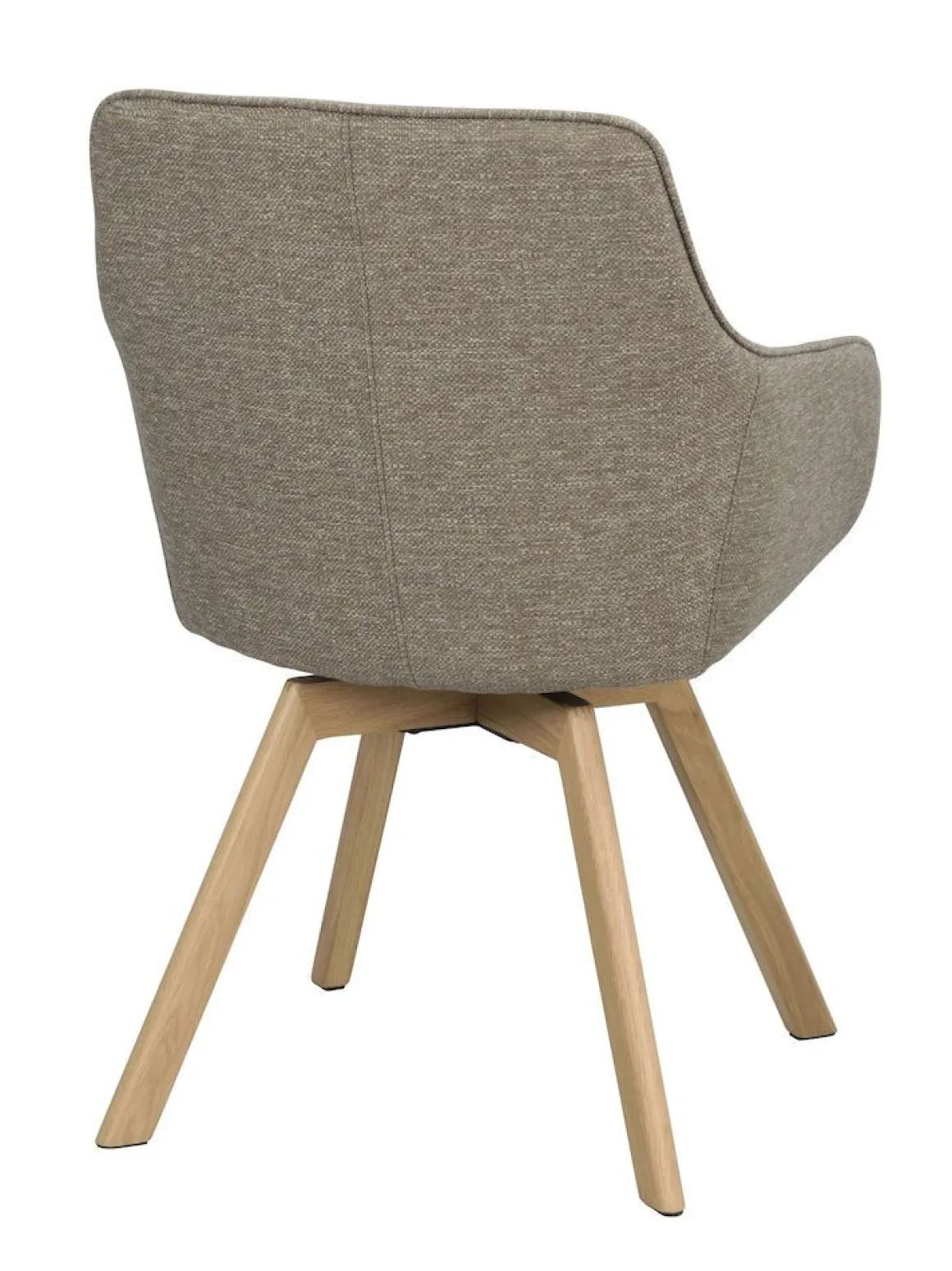 Rowico Alison nojatuoli tumma beige, tammi jalka