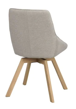 Rowico Alison ruokapöydän tuoli, beige/tammi