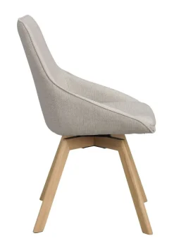 Rowico Alison ruokapöydän tuoli, beige/tammi