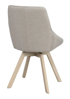 Rowico Alison ruokapöydän tuoli, beige/valkopesty tammi