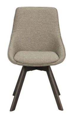Rowico Alison tuoli tumma beige, ruskeat tammijalat