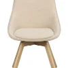 Rowico Alison tuoli vaalea beige, tammijalat