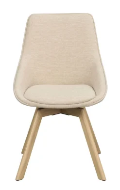 Rowico Alison tuoli vaalea beige, tammijalat