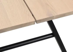 Rowico Brigham ruokapöytä 90x220cm, valkopesty
