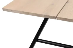 Rowico Brigham ruokapöytä 90x220cm, valkopesty
