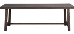 Rowico Brooklyn ruokapöytä 220x95cm, savutammi