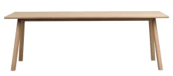 Rowico Clapperton ruokapöytä 220x95cm, vaalea tammi
