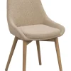Rowico Denley tuoli, vaalea beige/valkopesty tammi
