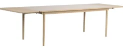 Rowico Fairmount ruokapöytä, valkopesty tammi/beige
