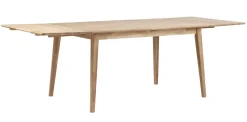 Rowico Filippa ruokapöytä 140cm, valkopesty tammi