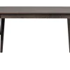 Rowico Filippa ruokapöytä klaffilla 120cm, tummanruskea