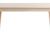 Rowico Filippa ruokapöytä klaffilla 120cm, valkopesty tammi