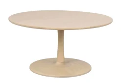 Rowico Hobart sohvapöytä 90cm, valkopesty tammi
