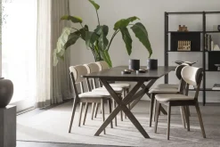Rowico Kato tuoli ruskea/beige