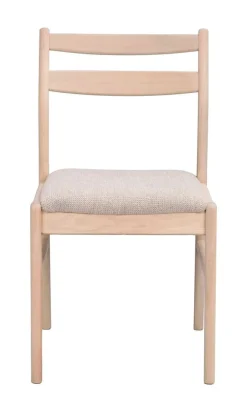 Rowico Kerwin tuoli, valkovahattu tammi/beige