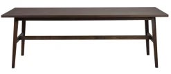 Rowico Plainfield ruokapöytä 220 cm, ruskea öljytty tammi