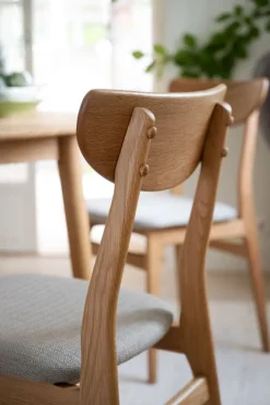 Rowico Rodham tuoli, tammi/harmaa beige