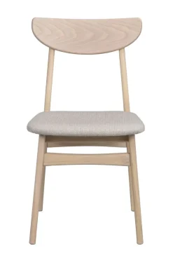 Rowico Rodham tuoli, valkopesty tammi/harmaa beige