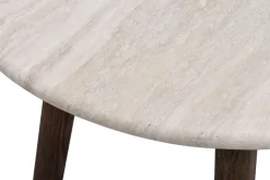 Rowico Taransay sohvapöytä Ø60cm, beige/ruskea