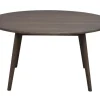 Rowico Tompkins pyöreä sohvapöytä 90cm, ruskea tammi