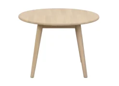 Rowico Tompkins pyöreä sohvapöytä 60cm, valkopesty tammi