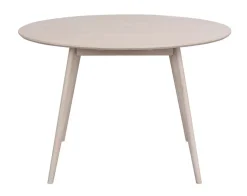 Rowico Yumi ruokapöytä 115cm, valkopesty tammi